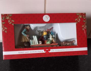 Kerstfiguur De Straatschilder van Anton Pieck Kerstdorp  beschikbaar voor biedingen
