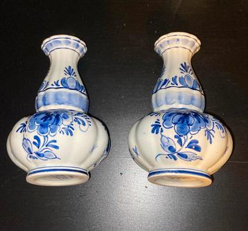 Delfts Blauw Vaasjes beschikbaar voor biedingen