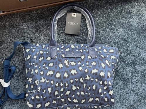 Essenza Shopper Medium Schoudertas, Sieraden, Tassen en Uiterlijk, Tassen | Damestassen, Nieuw, Shopper, Blauw, Ophalen of Verzenden