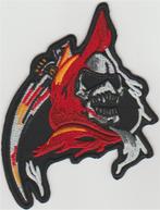 Grim Reaper stoffen opstrijk patch embleem #5, Verzenden