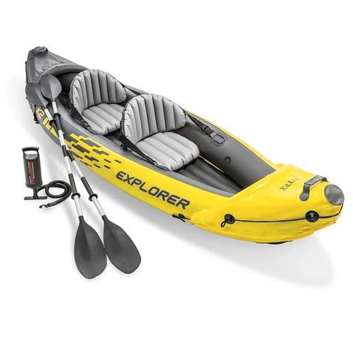 Opblaasbare kajak, Watersport en Boten, Kano's, Zo goed als nieuw, Kajak, Twee personen, Ophalen