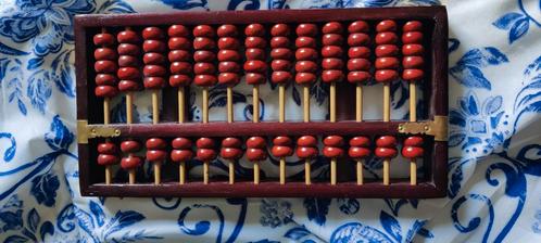 Chinees Telraam / Abacus - Traditioneel Rekenhulpmiddel, Antiek en Kunst, Antiek | Overige Antiek, Ophalen of Verzenden