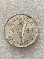 5 cent 1944, Canada., Verzenden, Noord-Amerika, Losse munt