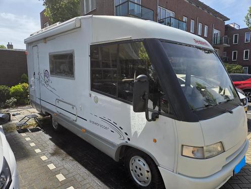 Dethleffs Globetrotter, Caravans en Kamperen, Caravans, Particulier, tot en met 4, 2000 kg en meer, Treinzit, Dethleffs, Overige
