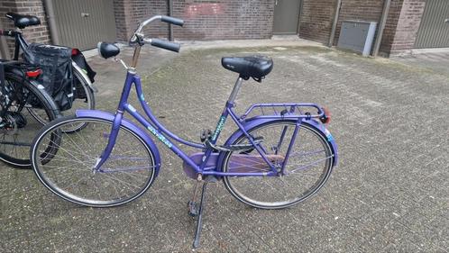 Batavus butterfly paars 26 inch, Fietsen en Brommers, Fietsen | Dames | Omafietsen, Gebruikt, Minder dan 47 cm, Ophalen