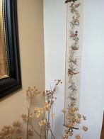 Prachtig geborduurd schelkekoord/ wandhanger, Ophalen of Verzenden, Zo goed als nieuw