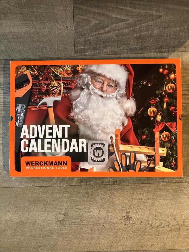 Werckmann adventskalender gereedschap 24-delig (roze), Doe-het-zelf en Verbouw, Gereedschap | Handgereedschap, Nieuw, Ophalen of Verzenden