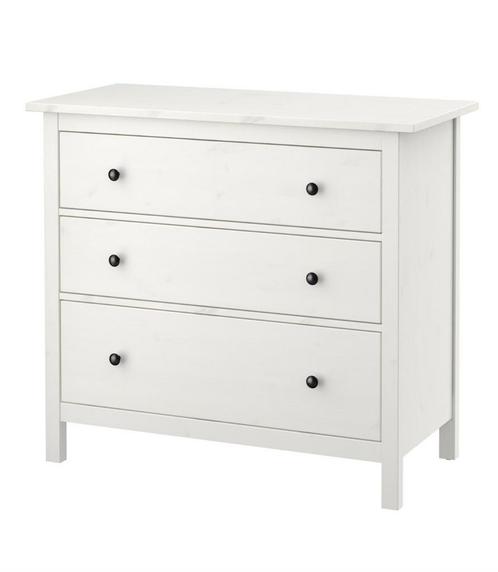 IKEA HEMNES ladekastonderdelen: 3 lades en 2 zijkanten., Huis en Inrichting, Kasten | Ladekasten, Zo goed als nieuw, Minder dan 100 cm