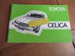 Instructieboek Toyota Celica Coupe, Celica Liftback 1980, Ophalen of Verzenden