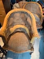 Franse Brocante Fauteuils - Opknapper, Huis en Inrichting, Ophalen, Gebruikt, Twee, Overige kleuren