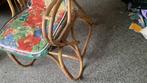 Rotan stoel vintage, Huis en Inrichting, Stoelen, Ophalen, Overige kleuren, Riet of Rotan, Zo goed als nieuw