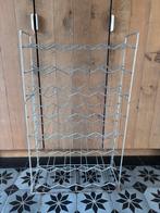 Vintage Metalen Wijnrek, Ophalen, Gebruikt, 25 flessen of meer, Metaal