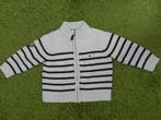 Tommy Hilfiger vest wit met blauwe strepen, Kinderen en Baby's, Babykleding | Maat 86, Ophalen, Truitje of Vestje, Jongetje of Meisje