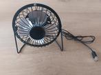 ventilator mini zwart usb zie omschrijving (versturen niet), Ophalen, Nieuw