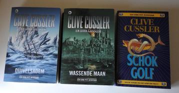 4 boeken van Clive Cussler. beschikbaar voor biedingen