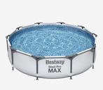 Bestway pro Max met zware pomp filter, Tuin en Terras, Zwembaden, 300 cm of meer, 200 tot 400 cm, Rond, Opzetzwembad