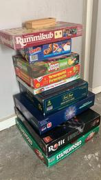 Stapel oude spellen | Jenga, Rummikub en veel meer, Hobby en Vrije tijd, Gezelschapsspellen | Bordspellen, Ophalen of Verzenden