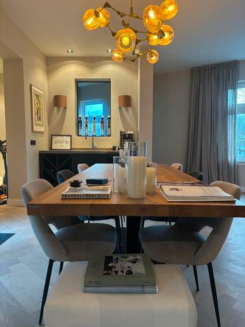 8x Loods 5 eetkamerstoelen beschikbaar voor biedingen