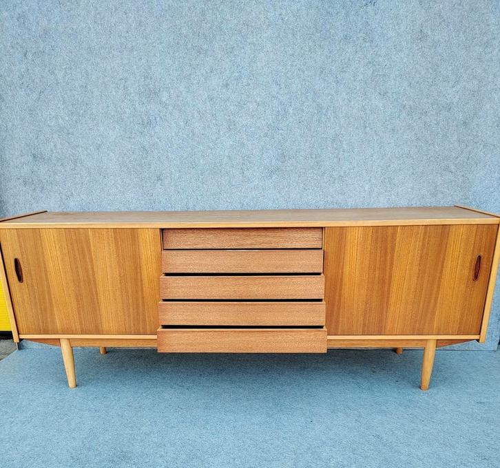 Sideboard, Nils Jonsson, Huis en Inrichting, Kasten | Ladekasten, Gebruikt, Minder dan 100 cm, 150 tot 200 cm, 25 tot 50 cm, Teakhout