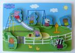 Peppa Big Puzzel Hout Houten Puzzel peppa Pig, Ophalen of Verzenden, Minder dan 10 stukjes, Zo goed als nieuw, 2 tot 4 jaar