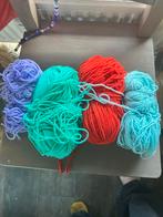 4 bollen acriel wol, Hobby en Vrije tijd, Breien en Haken, Ophalen of Verzenden, Gebruikt, Breien of Haken, Wol of Garen