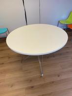 Tafel, Huis en Inrichting, Tafels | Eettafels, Overige materialen, 100 tot 150 cm, Rond, Gebruikt