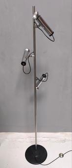 Vintage chrome LUCI Italy vloerlamp, Huis en Inrichting, Ophalen, Gebruikt, Metaal, 150 tot 200 cm