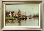 ==doek 40 x 60 cm==Jan Knikker jr 1911-1990==fraai werk==, Ophalen of Verzenden