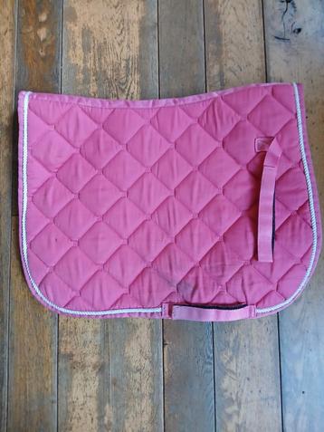 Roze zadeldekje - maat pony  beschikbaar voor biedingen