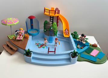 Playmobil zwembad glijbaan kinderbad douche beschikbaar voor biedingen