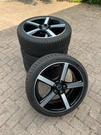 Volvo Midir V40 18” velgen met winterbanden 18 inch, Ophalen, 18 inch, Gebruikt, Banden en Velgen