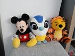 Knuffels: Mickey Mouse, Vogel & Winnie de Poeh, Ophalen of Verzenden, Zo goed als nieuw, Overige typen