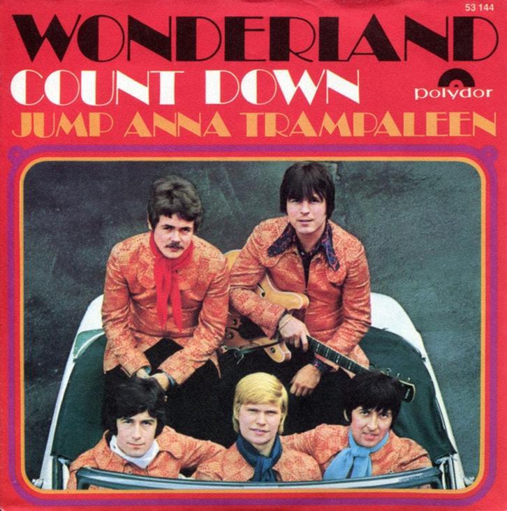 Wonderland – Count Down / Jump Anna Trampaleen, Cd's en Dvd's, Vinyl Singles, Zo goed als nieuw, Single, Pop, 7 inch, Ophalen of Verzenden