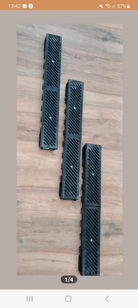 Topdrain gietijzer zwart, Doe-het-zelf en Verbouw, Buizen en Afvoer, Nieuw, Afvoer, Overige materialen, Minder dan 2 meter, 80 mm of meer