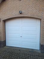 garagedeur 4 segmenten aluminium niet electrisch, Ophalen, Gebruikt, Garagedeur, Metaal