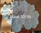 Witte + grijze rompers maat 50/56, Ophalen of Verzenden, Zo goed als nieuw, Maat 50