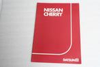Folder Nissan Cherry (10-1982) (22), Ophalen of Verzenden, Nieuw, Nissan