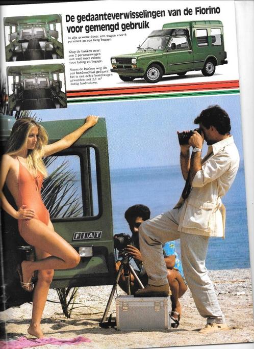 FIAT FIORINO 1983, Boeken, Auto's | Folders en Tijdschriften, Zo goed als nieuw, Overige merken, Ophalen of Verzenden