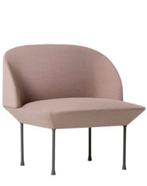 Muuto Oslo fauteuil (oneseater), roze, zonder pootjes, Huis en Inrichting, Fauteuils, Ophalen, 75 tot 100 cm, 75 tot 100 cm, Modern