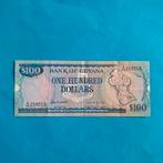 100 dollar Guyana #034, Postzegels en Munten, Bankbiljetten | Amerika, Los biljet, Zuid-Amerika, Verzenden