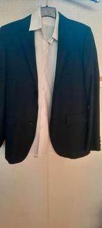 Chique donker blauw colbert merk Maxi & marc, Ophalen, Zo goed als nieuw, Maat 48/50 (M), Blauw