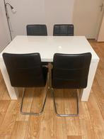 Te koop eet tafel breed 120 cm diepte 80 cm hoogte 75 cm, Huis en Inrichting, Complete eetkamers, Ophalen of Verzenden, Zo goed als nieuw