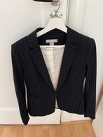 Kostuum blauw met krijtstreep H&M, Maat 38/40 (M), Kostuum of Pak, Blauw, Ophalen of Verzenden