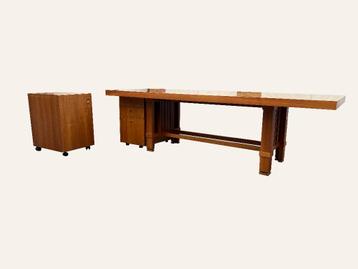 Frank Lloyd Wright Taliesin bureau + bibliotheekkast Cassina - afbeelding 20