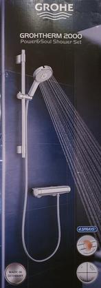 Grohtherm 2000 Power & Soul Shower Set Art.nr. 34281001, Nieuw, Douche, Ophalen of Verzenden, Chroom