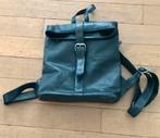 Zwarte leren dames rug  tas, Sieraden, Tassen en Uiterlijk, Tassen | Damestassen, Ophalen of Verzenden, Zwart