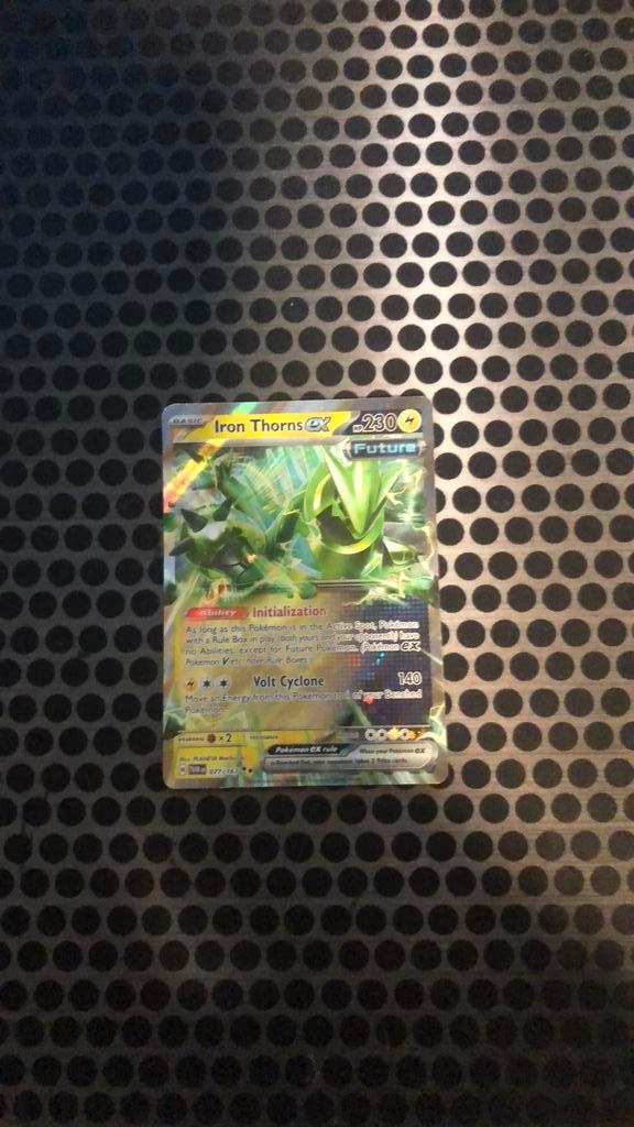 Iron Thorns, Hobby en Vrije tijd, Verzamelkaartspellen | Pokémon, Zo goed als nieuw, Ophalen of Verzenden