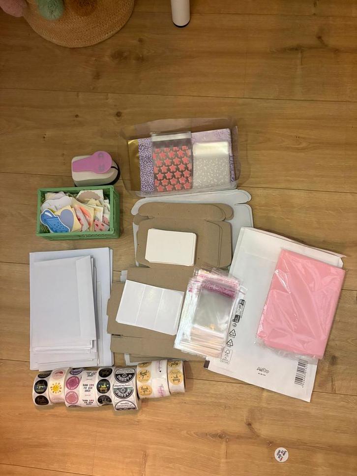 Inpak starterspakket, Hobby en Vrije tijd, Scrapbooking, Nieuw, Papier of Karton, Ophalen of Verzenden