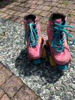 Roze rolschaatsen maat 33 34, Ophalen, Gebruikt, Kinderen