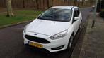 Ford Focus 1.0 Ecoboost 74KW Wagon 2018 Wit, Auto's, Ford, 65 €/maand, Stof, 100 pk, Wit